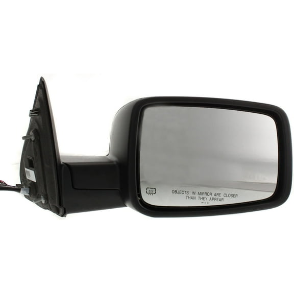 Mirror Compatible With 2011-2012 Ram 1500 2010 Dodge 3500 Right Passenger Side Heated In-housing Signal Light Chrome Kool-Vue