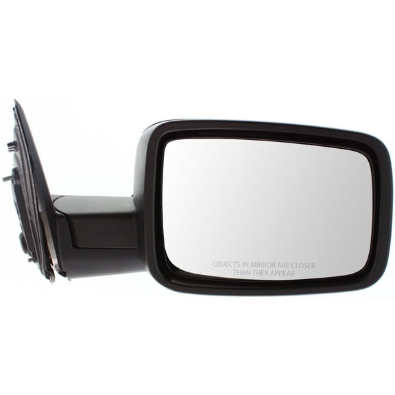 Mirror Compatible With 2011-2012 Ram 1500 2010 Dodge 3500 Right Passenger Side Textured Black Kool-Vue