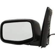 Mirror Compatible With 2011-2013 Honda Odyssey Left Driver Side Textured Black Kool-Vue