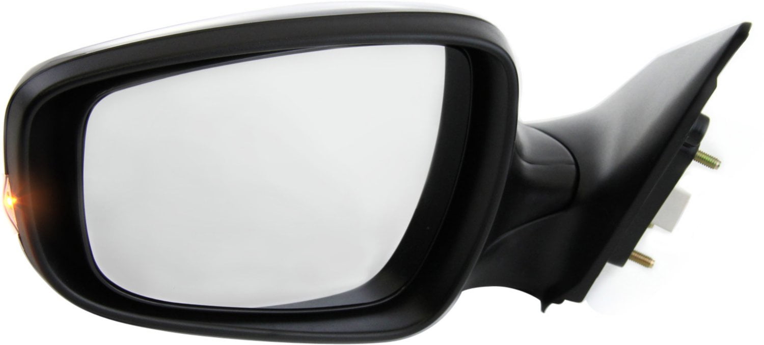 Mirror Compatible With 2011-2013 Hyundai Elantra Left Driver Side Heated In-housing Signal Light Paintable Kool-Vue