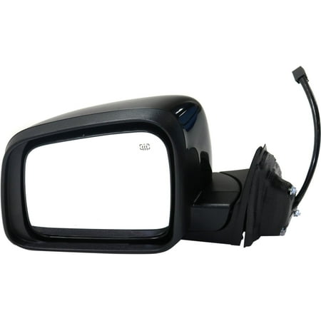 Mirror Compatible With 2011-2013 Jeep Grand Cherokee Left Driver Side Heated Paintable Kool-Vue