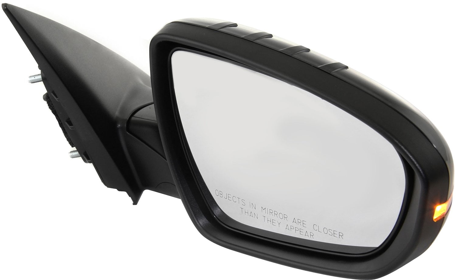 Mirror Compatible With 2011-2013 Kia Optima Right Passenger Side Heated In-housing Signal Light Paintable Kool-Vue