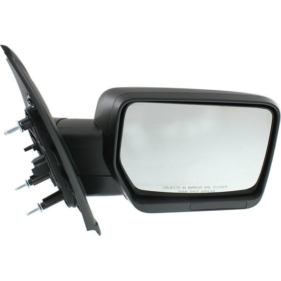 Mirror Compatible With 2011-2014 Ford F-150 Right Passenger Side Textured Black Kool-Vue