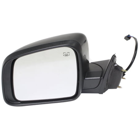 Mirror Compatible With 2011-2018 Jeep Grand Cherokee Left Driver Side Heated Paintable Kool-Vue