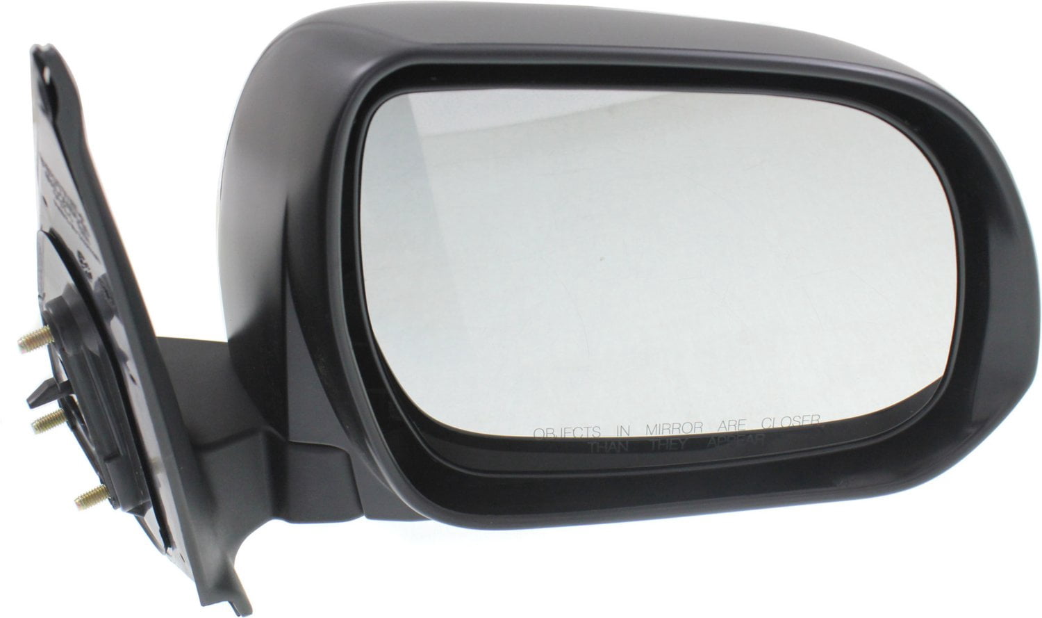 Mirror Compatible With 2012-2015 Toyota Tacoma Right Passenger Side Textured Black Kool-Vue