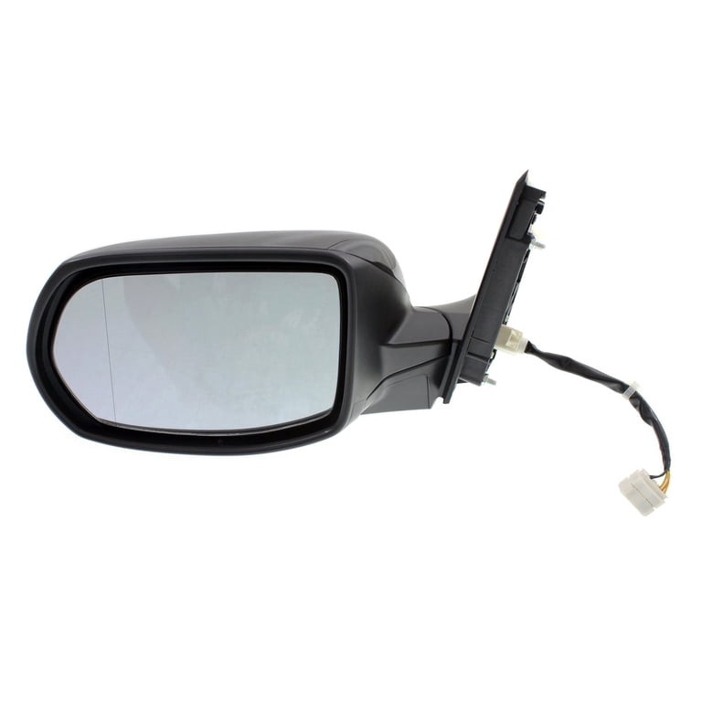 DNA Motoring Heated Power Mirror For 2015-2016 Honda CR-V - Left Driver Side - Black Paint To Match