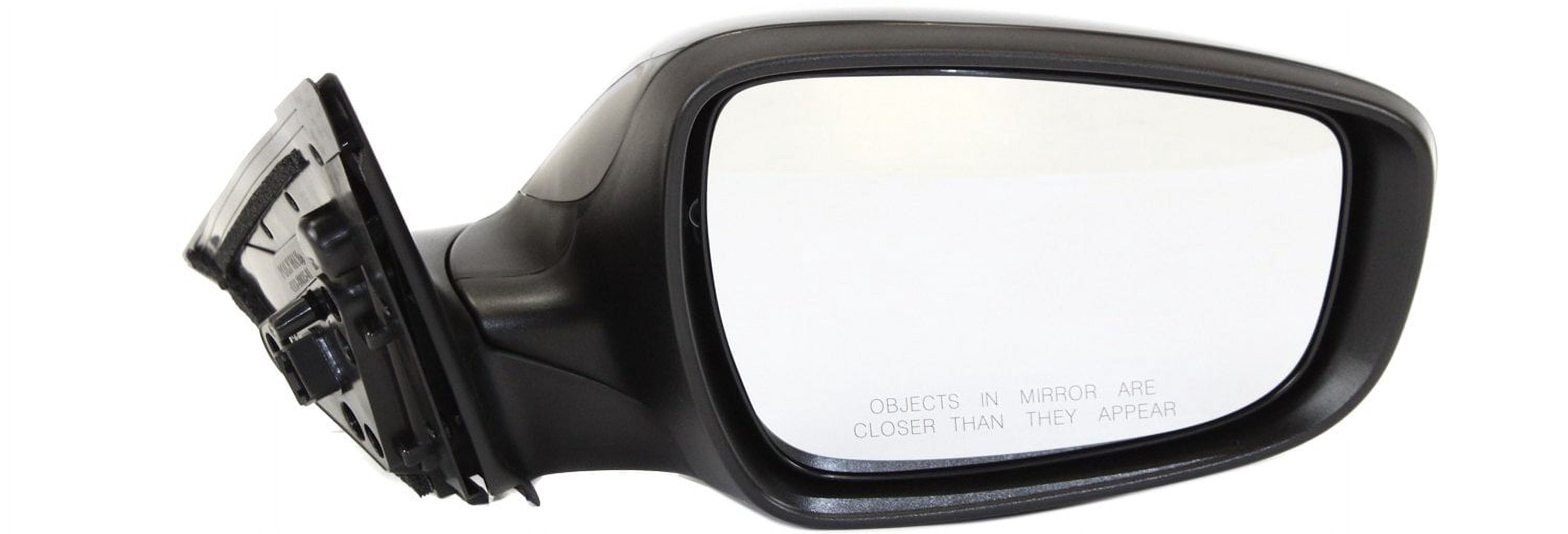 Mirror Compatible With 2012-2016 Hyundai Veloster Right Passenger Side Heated In-housing Signal Light Paintable Kool-Vue