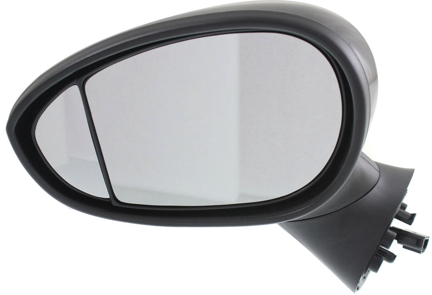 Mirror Compatible With 2012-2018 Fiat 500 Left Driver Side Heated w/ Blind Spot Corner Glass Paintable Kool-Vue
