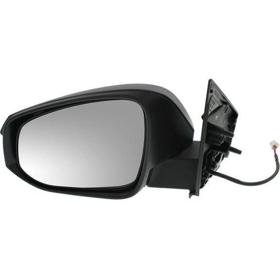 Mirror Compatible With 2013-2015 Toyota RAV4 Left Driver Side Textured Black Kool-Vue
