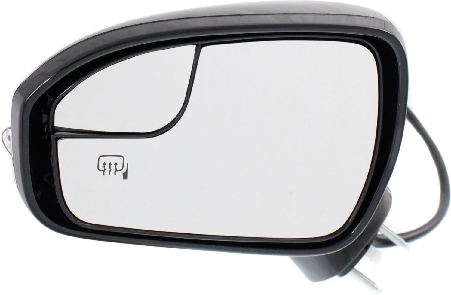11-15 Mercedes C Class Right Pass Convex Mirror Glass Lens w/Blind