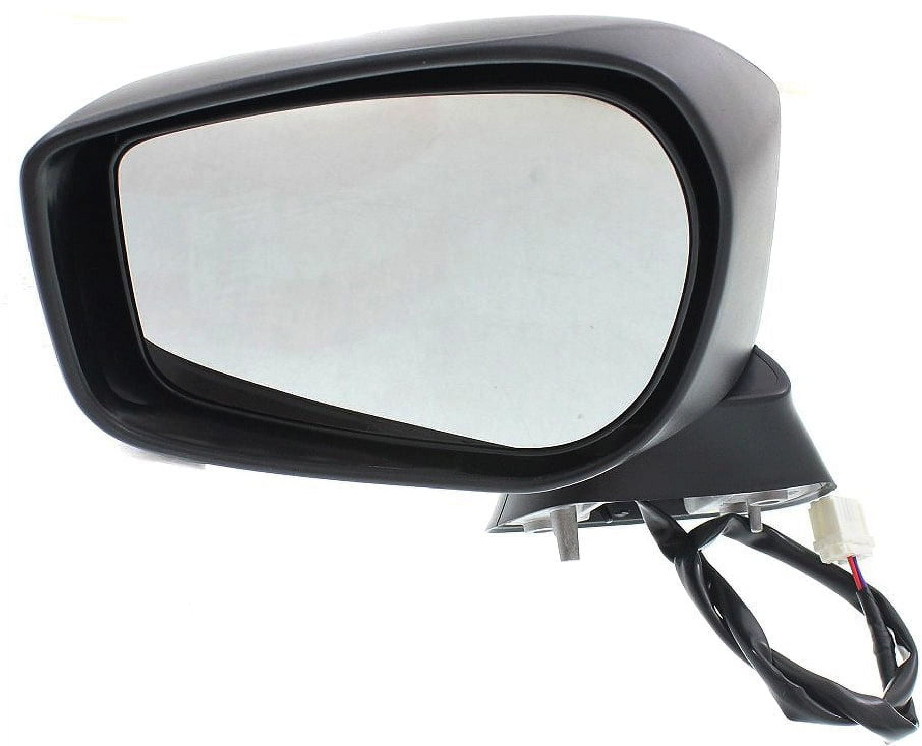 Mirror Compatible With 2013-2016 Scion FR-S Left Driver Side Textured Black Kool-Vue