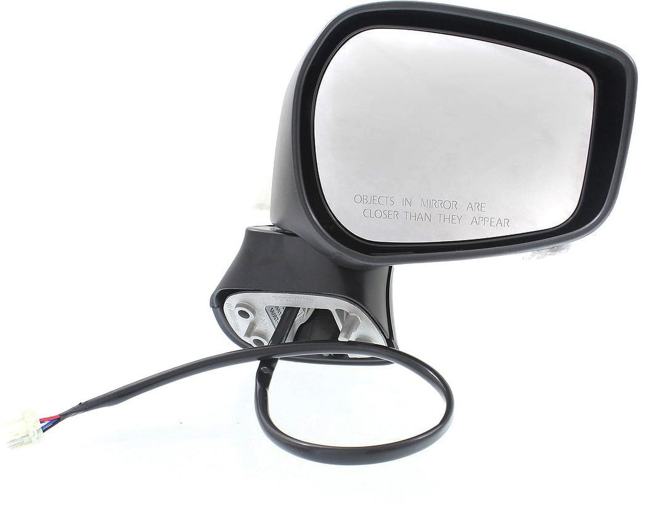 Mirror Compatible With 2013-2016 Scion Fr-S Right Passenger Side Heated Textured Black Kool-Vue