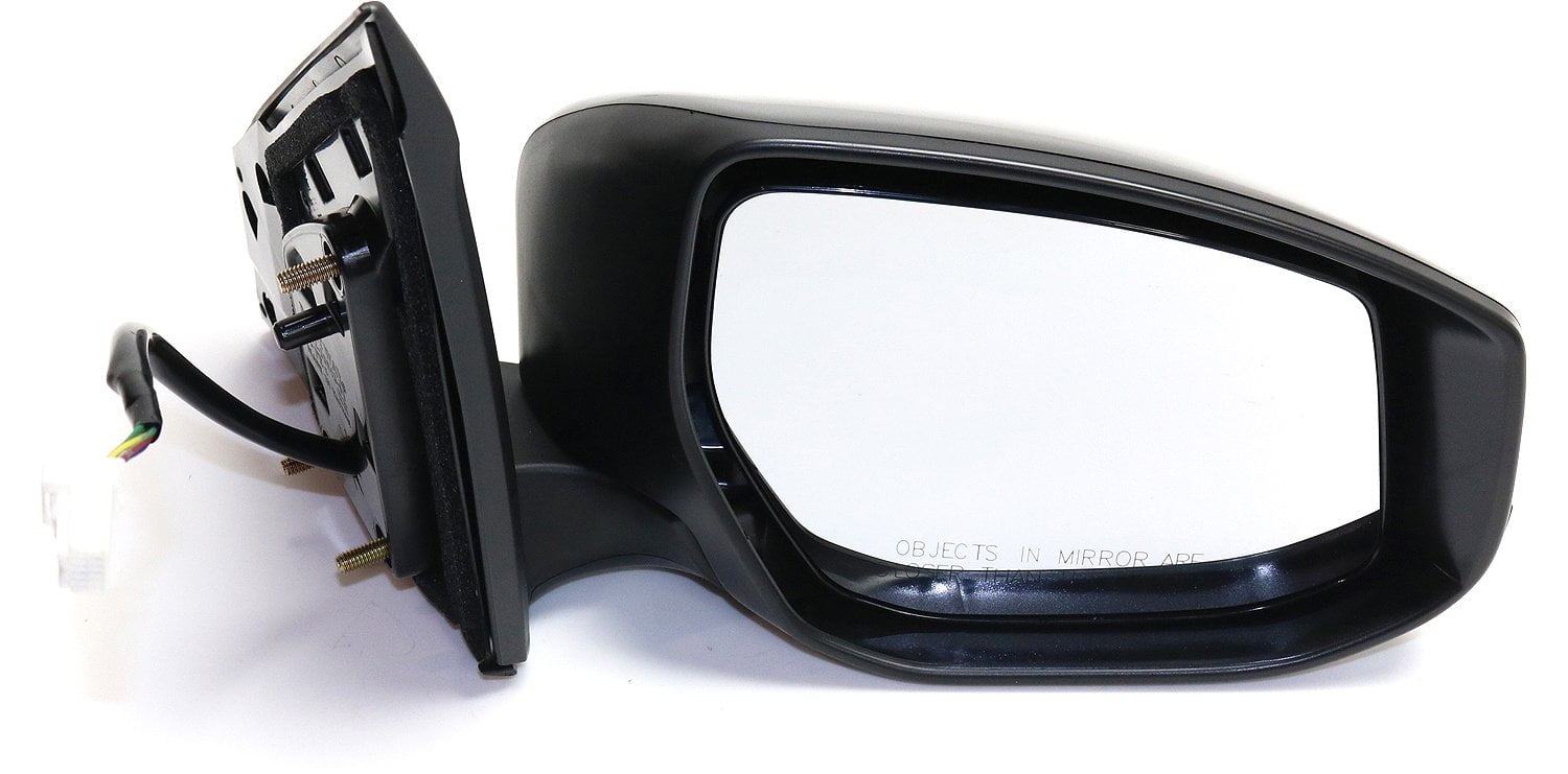 Mirror Compatible With 2013-2018 Nissan Sentra Right Passenger Side In-Housing Signal Light Paintable Kool-Vue