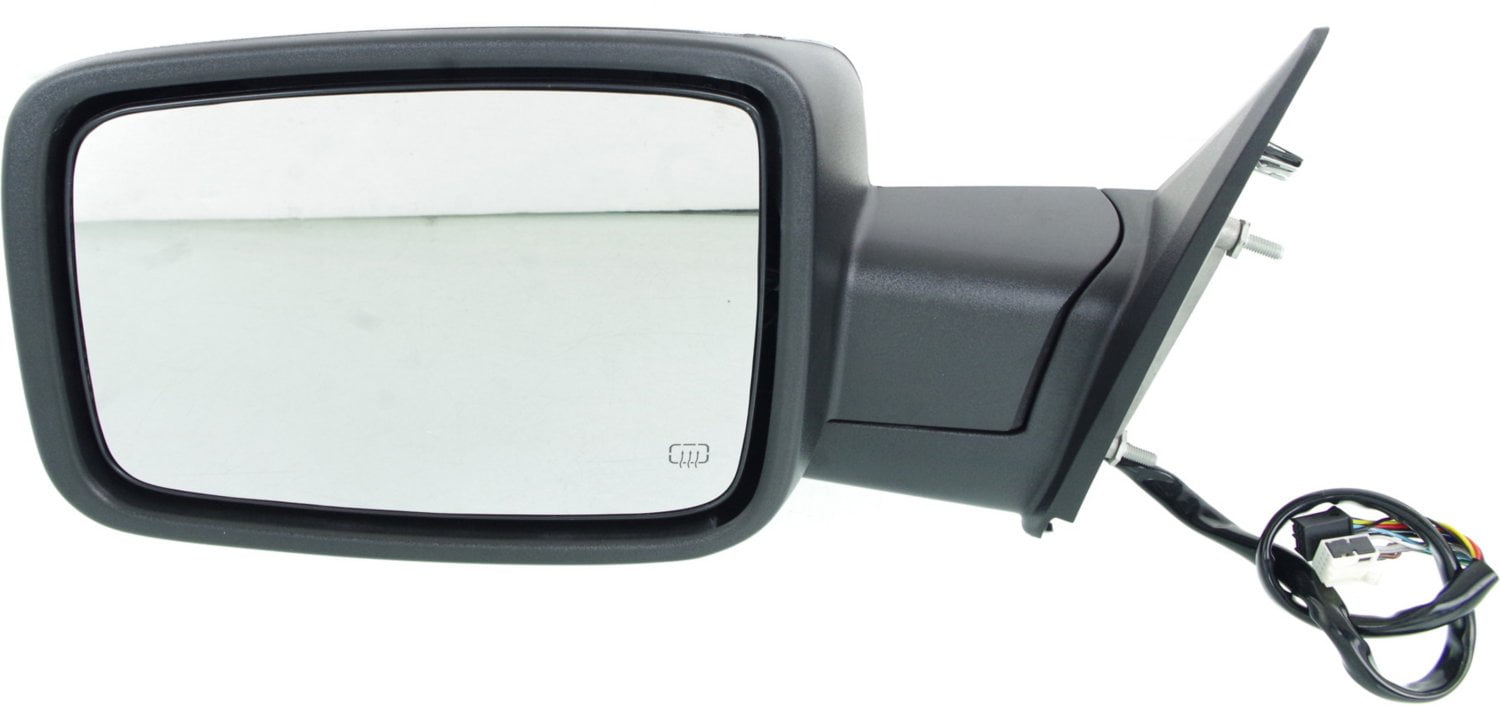 Mirror Compatible With 2013-2018 Ram 1500 2013-2017 2500 Left Driver Side Heated In-housing Signal Light Chrome Kool-Vue