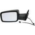 thumbnail image 1 of Mirror Compatible With 2013-2018 Ram 1500 2500 Left Driver Side Textured Black Kool-Vue, 1 of 8