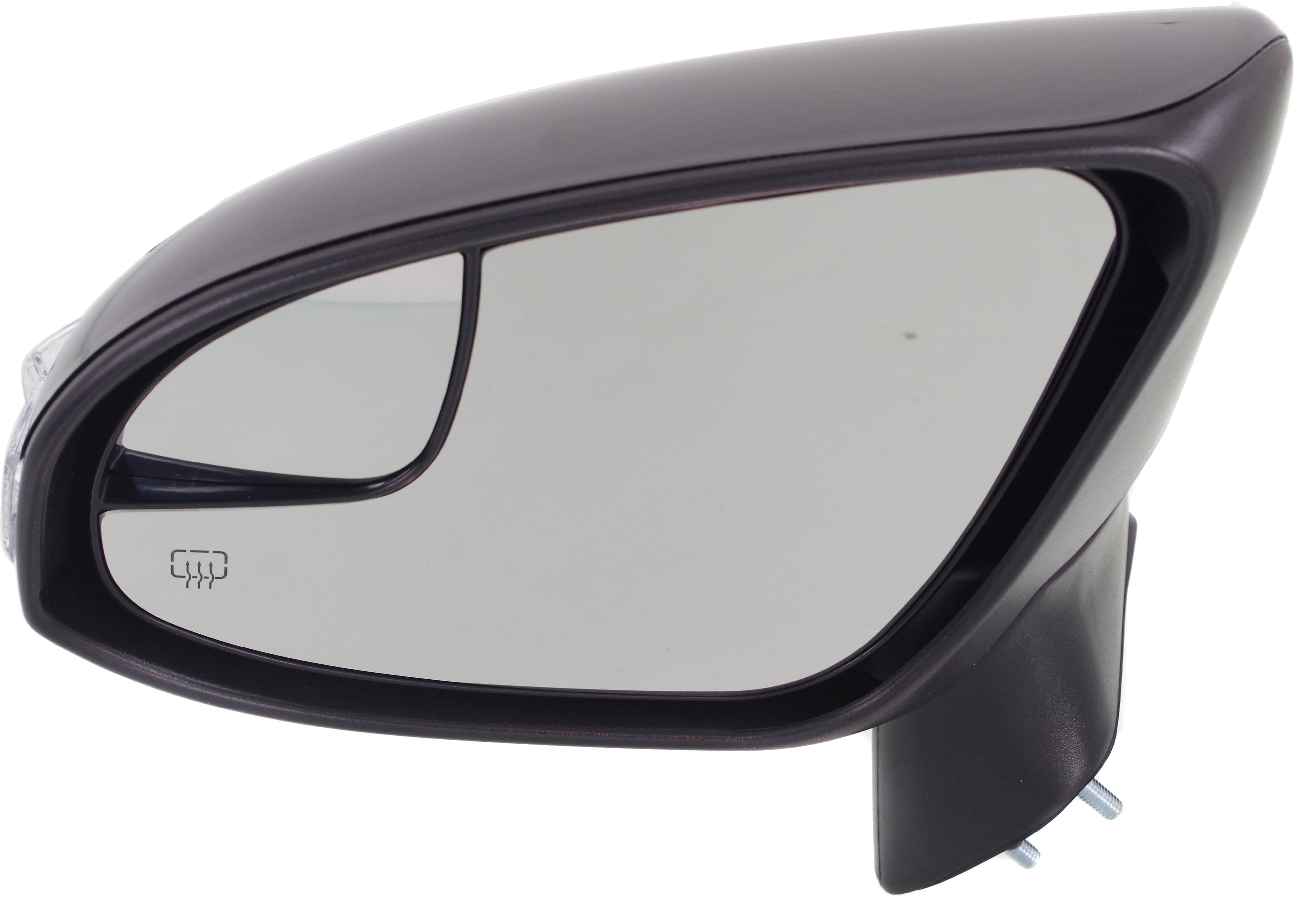 Mirror Compatible With 2013 Toyota Venza Left Driver Side Heated W/ Blind Spot Corner Glass In-Housing Signal Light Paintable Kool-Vue