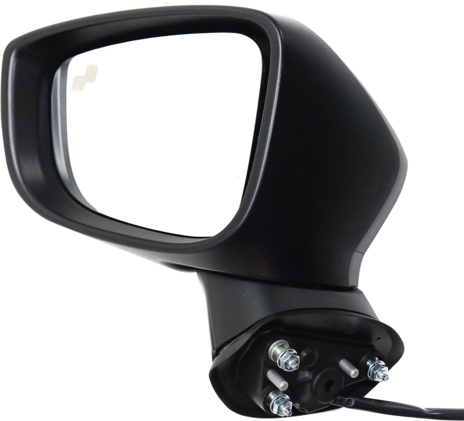 Mirror Compatible With 2014-2016 Mazda 3 Sport Left Driver Side w/ Blind Spot Detection in Glass In-housing Signal Light Paintable Kool-Vue
