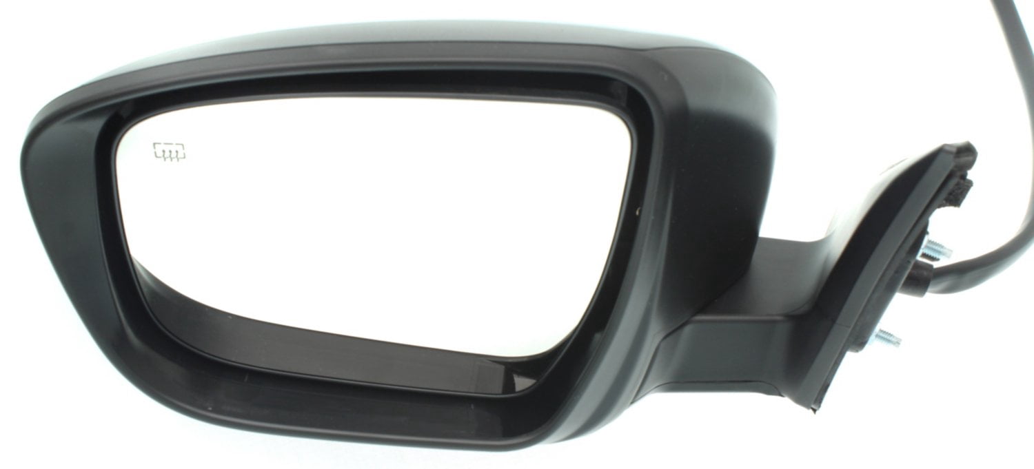 Mirror Compatible With 2014-2016 Nissan Rogue Left Driver Side Heated Auto-Dimming In-housing Signal Light Paintable Kool-Vue
