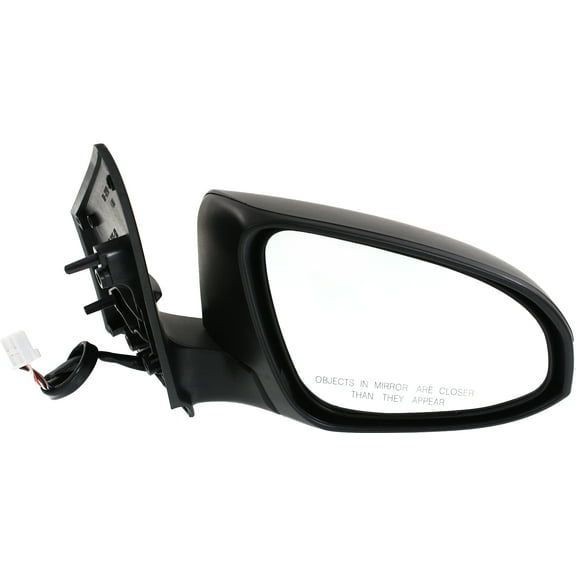 Mirror Compatible With 2014-2017 Toyota Corolla Right Passenger Side Heated In-housing Signal Light Paintable Kool-Vue