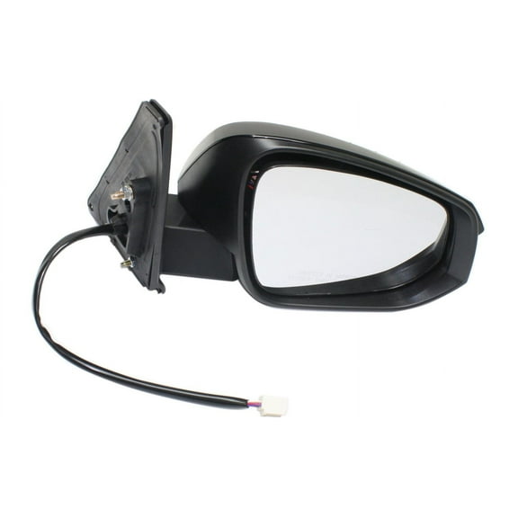 Mirror Compatible With 2014-2018 Toyota 4Runner Right Passenger Side Heated In-housing Signal Light Paintable Kool-Vue