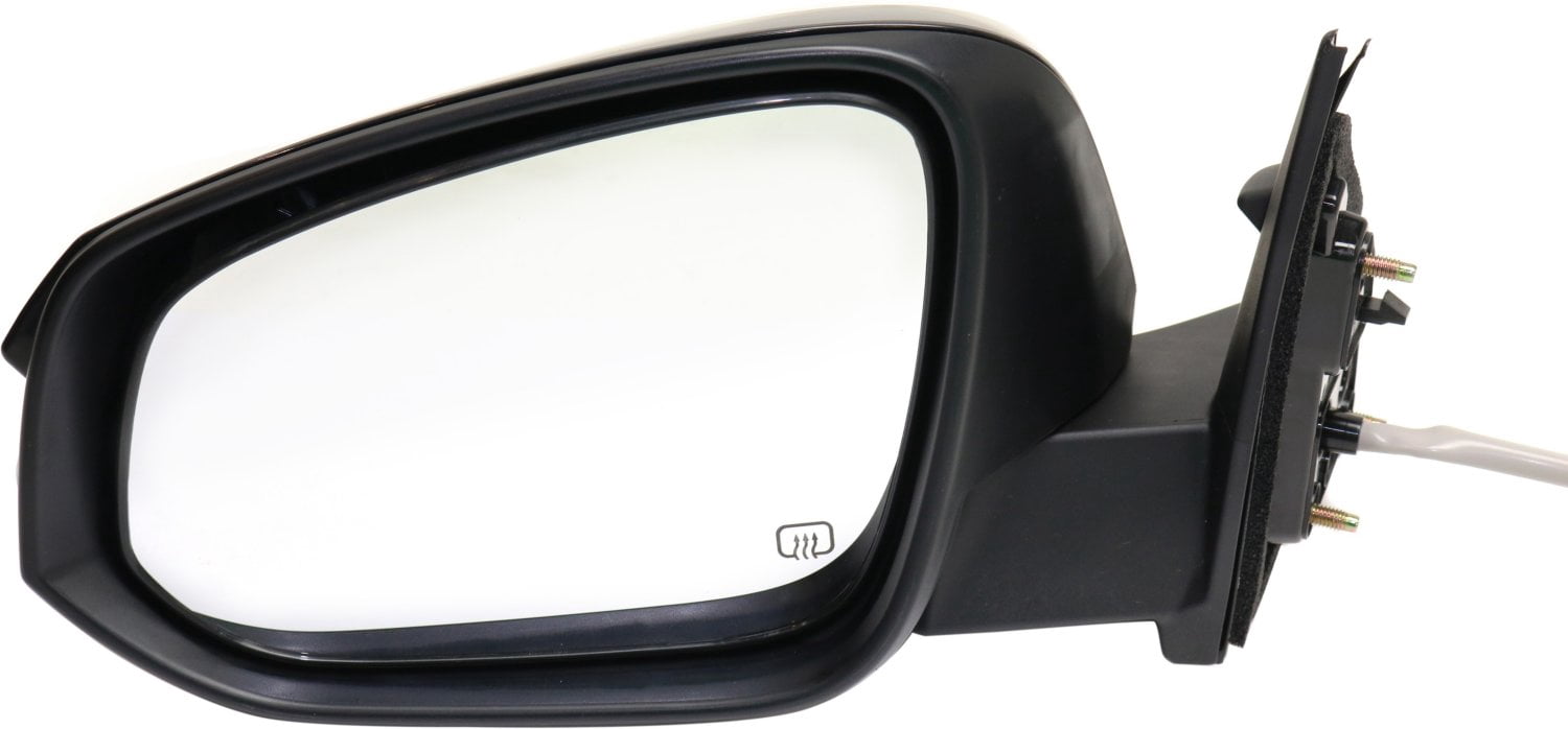 Mirror Compatible With 2014-2018 Toyota Highlander Left Driver Side Heated In-housing Signal Light Paintable Kool-Vue