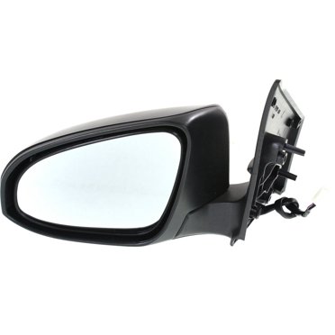 Kool Vue Power Heated Left Driver Side Mirror – Painted White For 2014-2019 Toyota Corolla