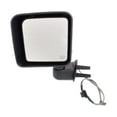 thumbnail image 1 of Mirror Compatible With 2014 Jeep Wrangler (JK) Left Driver Side Heated Chrome Kool-Vue, 1 of 7