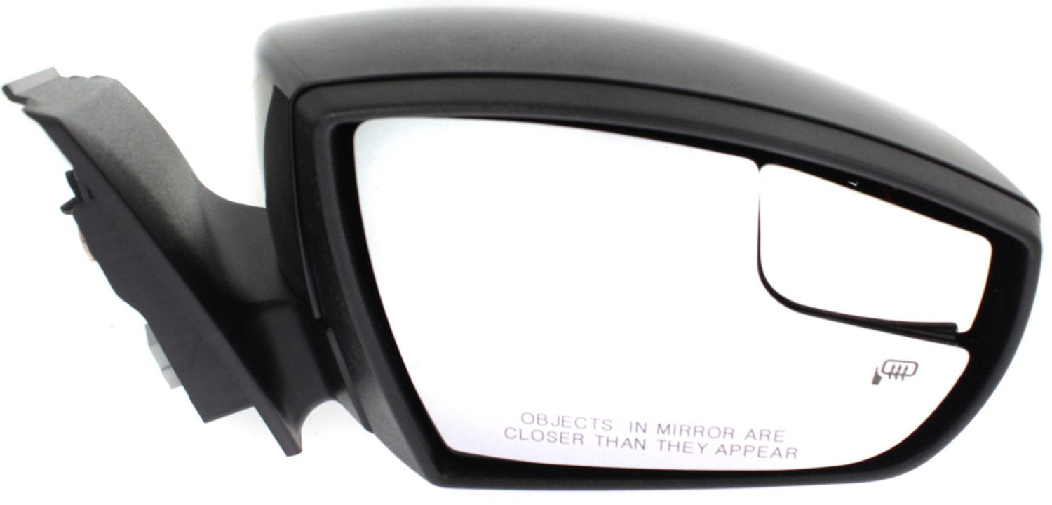 Mirror Compatible With 2015-2016 Ford Focus Right Passenger Side Heated w/ Blind Spot Corner Glass In-housing Signal Light Paintable Kool-Vue