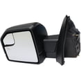 thumbnail image 1 of Mirror Compatible With 2015-2018 Ford F-150 Left Driver Side Heated w/ Blind Spot Corner Glass In-housing Signal Light Paintable Kool-Vue, 1 of 7