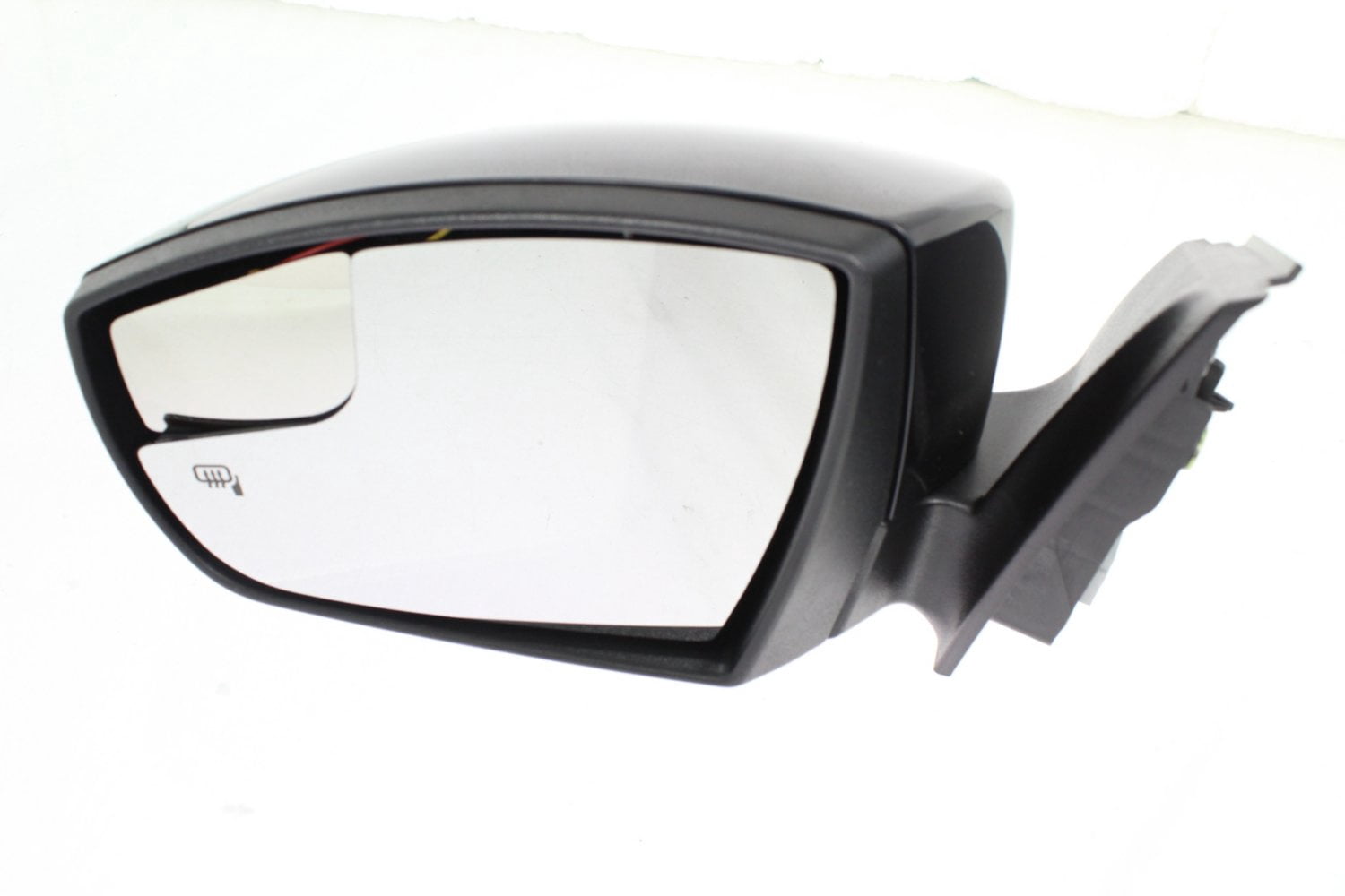 Mirror Compatible With 2015-2018 Ford Focus Left Driver Side Heated w/ Blind Spot Corner Glass In-housing Signal Light Paintable Kool-Vue