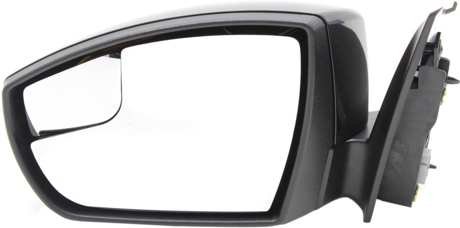 Mirror Compatible With 2015-2018 Ford Focus Left Driver Side w/ Blind Spot Corner Glass In-housing Signal Light Paintable Kool-Vue