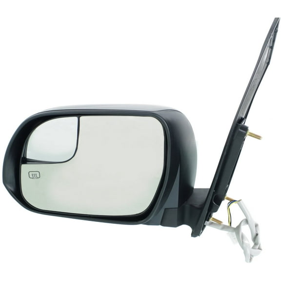 Mirror Compatible With 2015-2020 Toyota Sienna Left Driver Side Heated w/ Blind Spot Corner Glass Paintable Kool-Vue