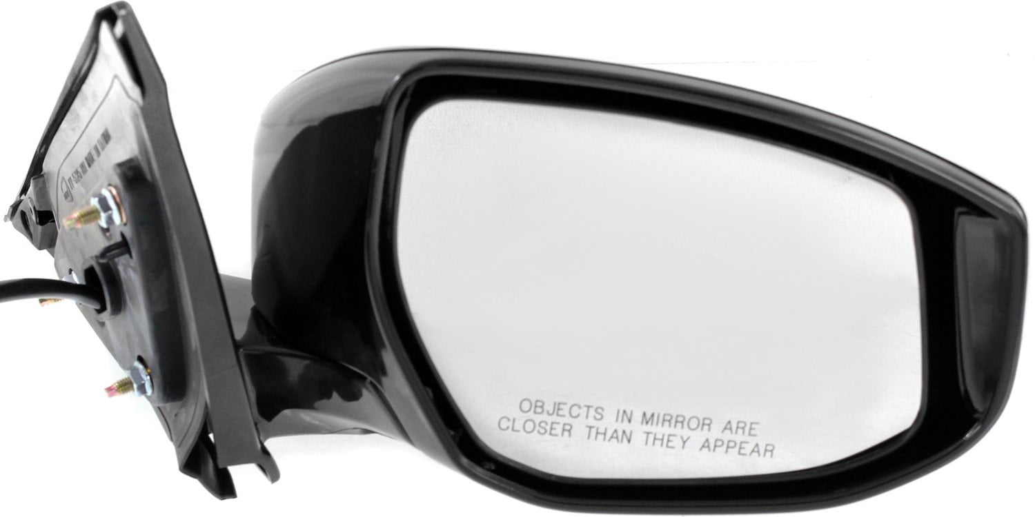 Mirror Compatible With 2016-2018 Nissan Maxima Right Passenger Side Textured Black Kool-Vue