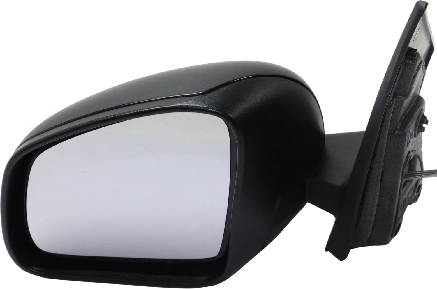Mirror Compatible With 2016-2018 Smart Fortwo Left Driver Side Textured Black Kool-Vue