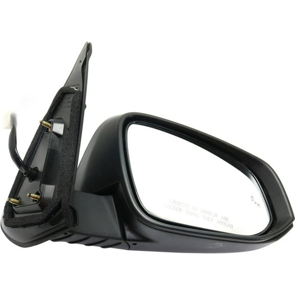 Mirror Compatible With 2016-2018 Toyota Tacoma Right Passenger Side Heated w/ Blind Spot Detection in Glass In-housing Signal Light Chrome Kool-Vue