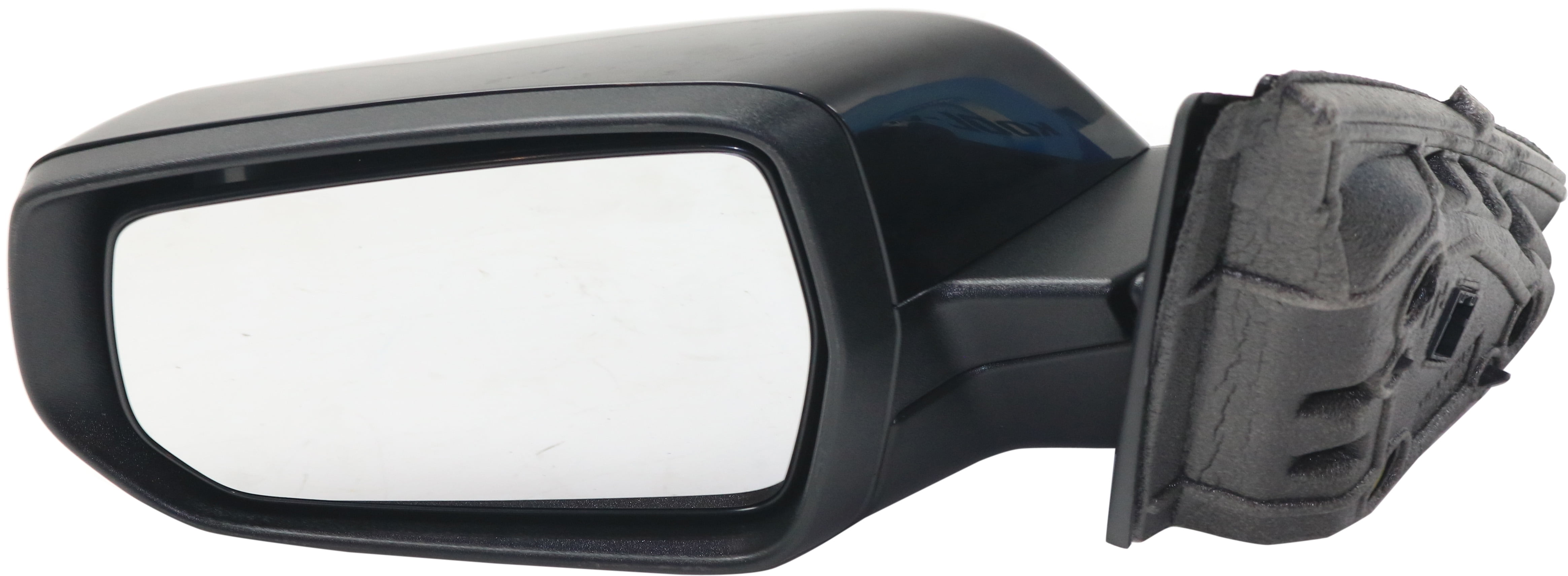 2011 Chevy Impala Passenger Side Mirror Left Side Power Adjust Manual Folding Mirror For 2004-2008 Chevy Malibu - Textured Black Chevy Malibu Mirror - Foto 4