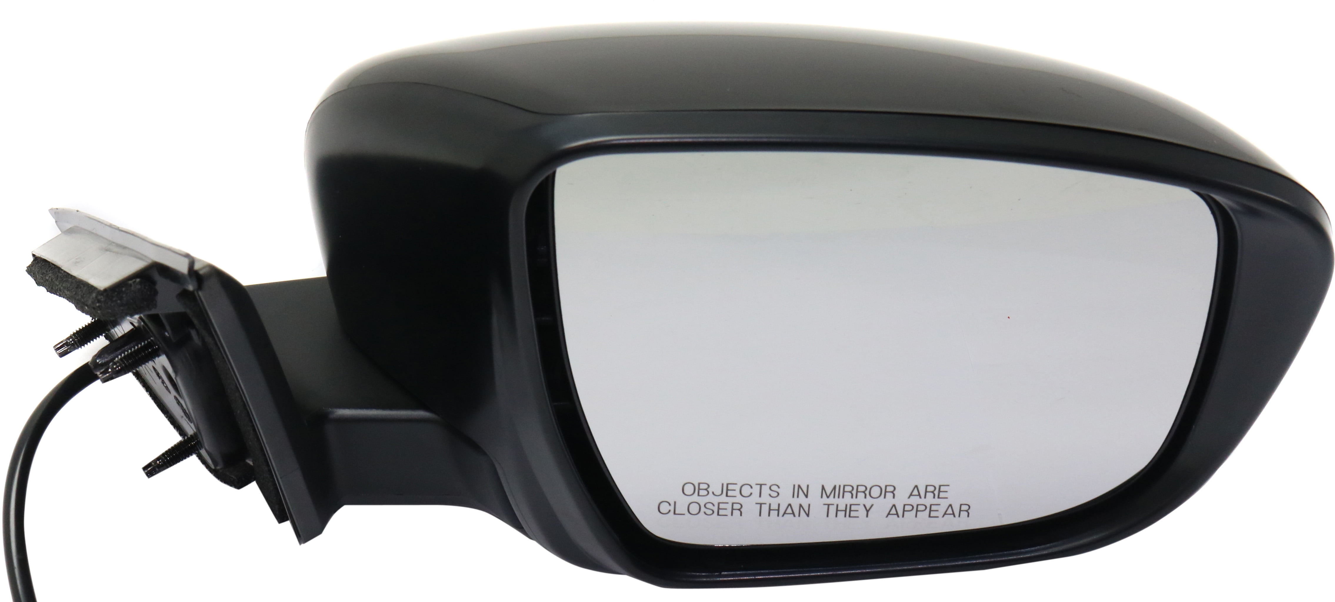 Mirror Compatible With 2016-2019 Nissan Rogue Right Passenger Side Paintable Kool-Vue