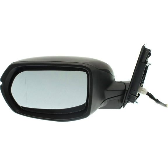 Mirror Compatible With 2016 Honda CR-V Left Driver Side Heated In-housing Signal Light Paintable Kool-Vue