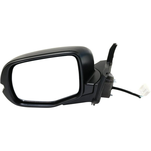 Mirror Compatible With 2016 Honda Pilot Left Driver Side Textured Black Kool-Vue