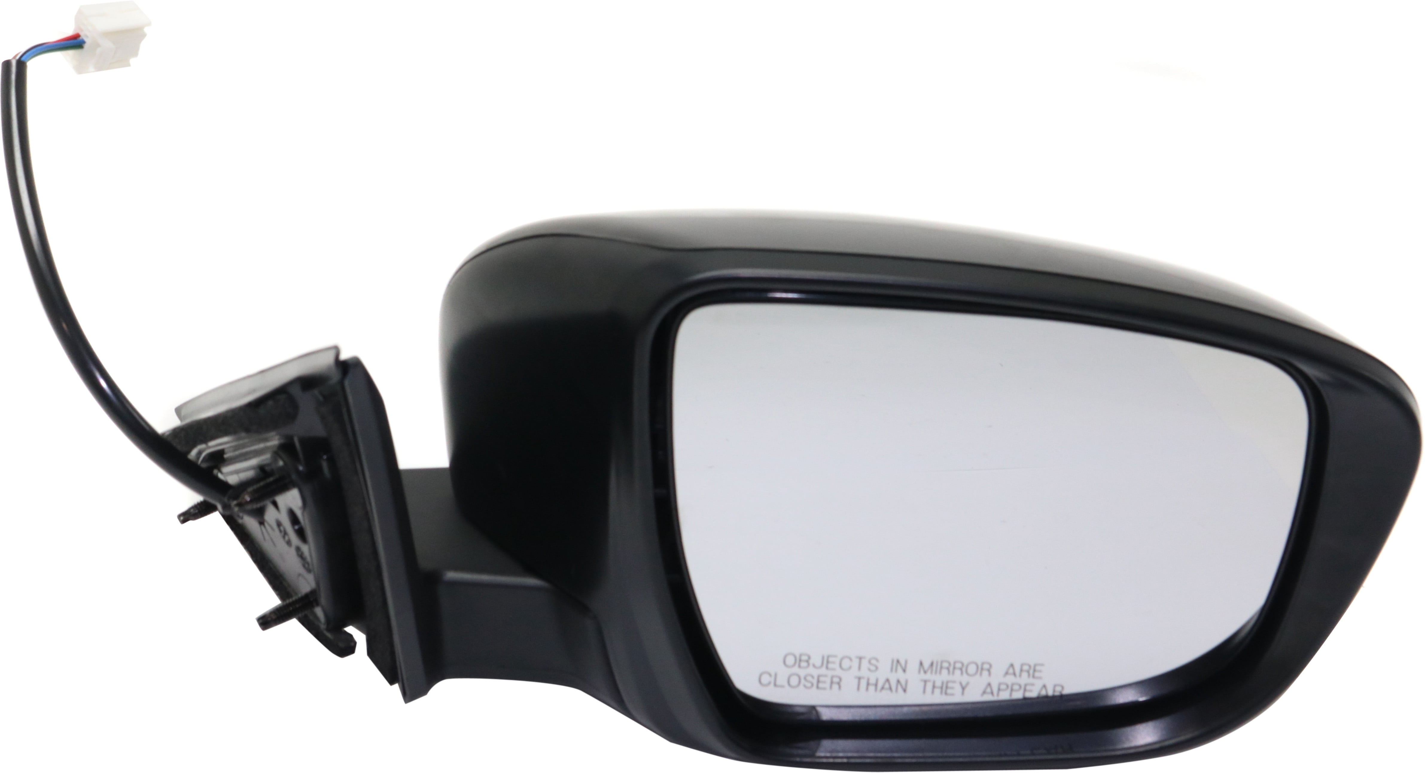 Mirror Compatible With 2016 Nissan Rogue Right Passenger Side In-Housing Signal Light Paintable Kool-Vue