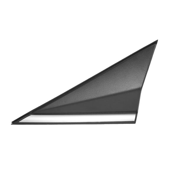 Mirror Corner Triangle Fender Cover for Hyundai Elantra 2014 2015 2016 Silver Tone Front Left Side Trim