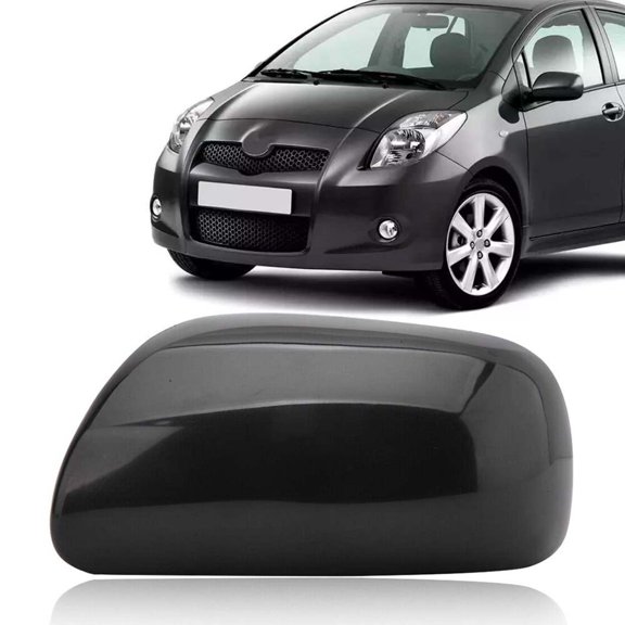 Left Driver Side Mirror Cover Cap For Toyota Yaris 2007-2011 | Direct Replacement Wing Shell