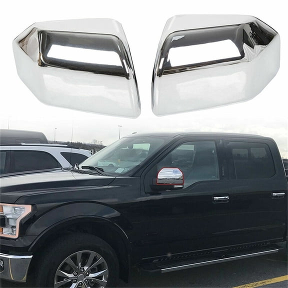 Mirror Covers Cap Chrome For 2015-2020 Ford F150 Truck Replacement