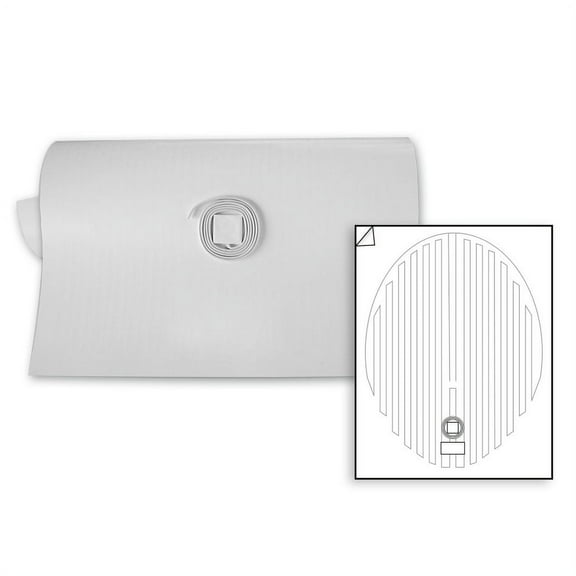 Mirror Defogger 18in x 26in Oval