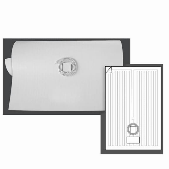 Mirror Defogger 30in x 40in Rect