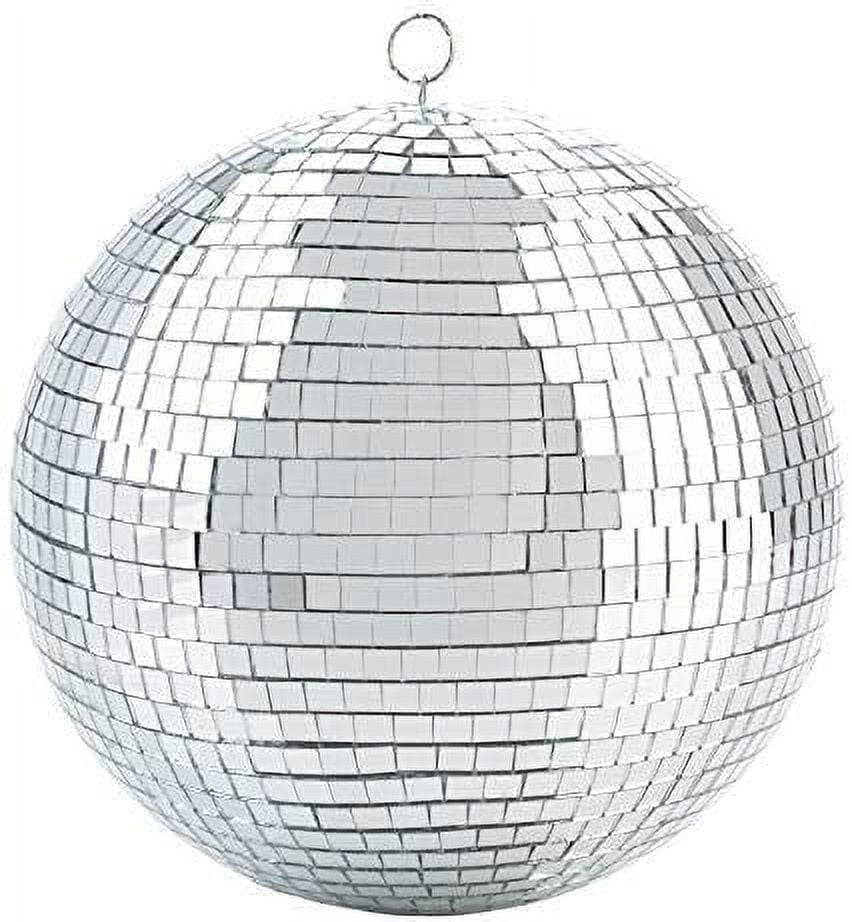 8 Mirror Disco Ball - Cool and Fun Hanging Party Disco Ball for Big Party  Decorations, Party Design、Decorate (8 inch, Pink)