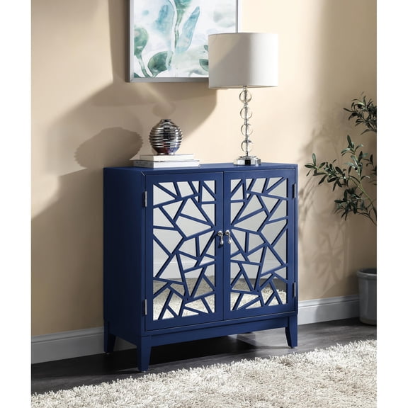 Blue Main Color, Composite Frame - Console Table for Decorating Spaces
