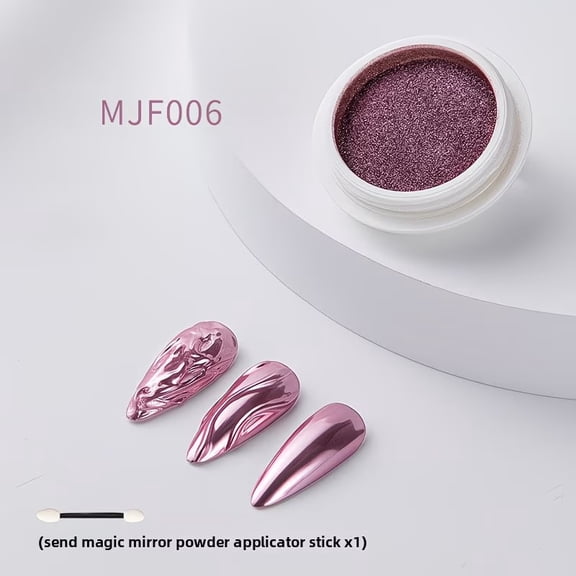 Mirror Effect Nail Powder Magic Chrome Pigment for Cat Eye Nail Art Accessories