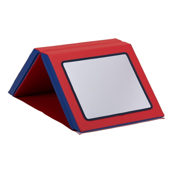 Mirror Floor Easel for Kids  Sensory Seating, Safe, Portable Self-Discovery and Creative Learning Tool for Daycare, Preschool, and Home