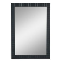 Mirror For Bath Vanity Trevi Collection Anracite - 28"